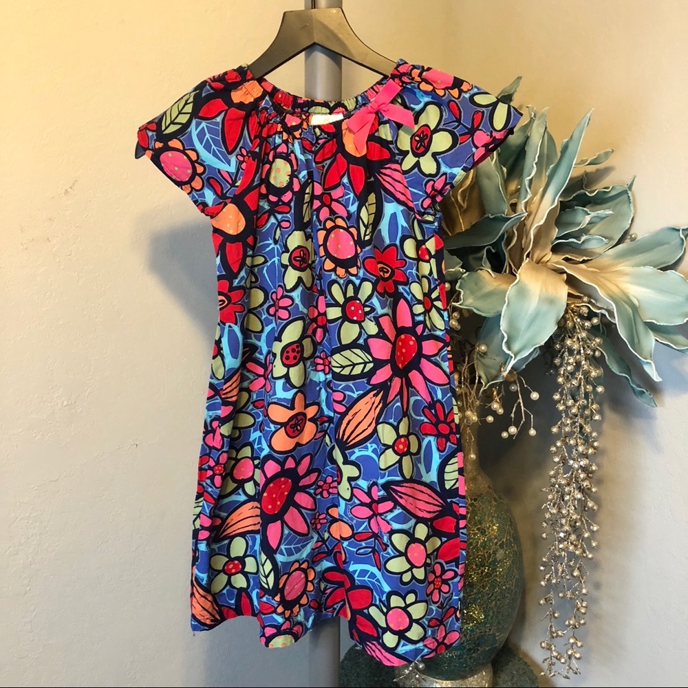 Floral Kids Dress - Multicolor
